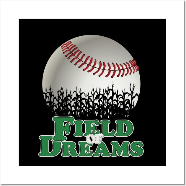 Is This Heaven? No It's Iowa Corn Field Of Baseball Dreams Wall Art by justiceberate